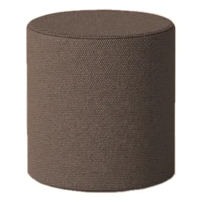 Pouf Papatya Aura rund D45 cm (Batyline Eden) Dunkle Schokolade 50740