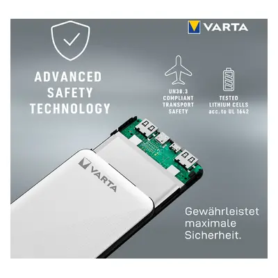 VARTA Powerbank , Energy, , 20.000 mAh, weiß