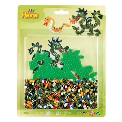 Hama Bügelperlen midi , Drache, , im Blister
