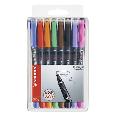 STABILO Permanent-Marker OHPen universal, permanent 8er Etui