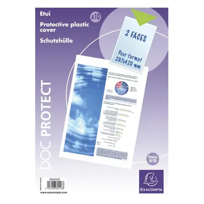 EXACOMPTA Schutzhülle Doc Protect, DIN A5, PVC