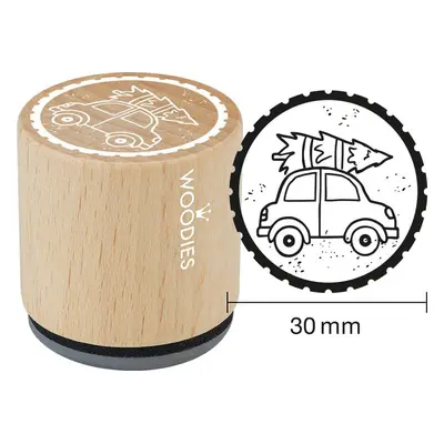 COLOP Motiv-Stempel Woodies , Auto mit Tannenbaum,