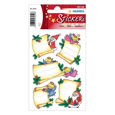 HERMA Weihnachts-Sticker DECOR , Weihnachtsbriefe, , Widmung