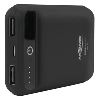 ANSMANN Powerbank 10.8 mini, 10.000 mAh, schwarz