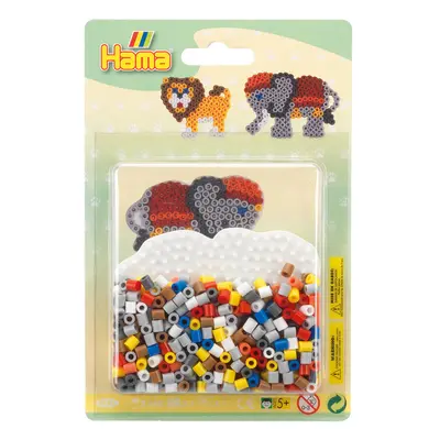 Hama Bügelperlen midi , Elefant/Löwe, , im Blister