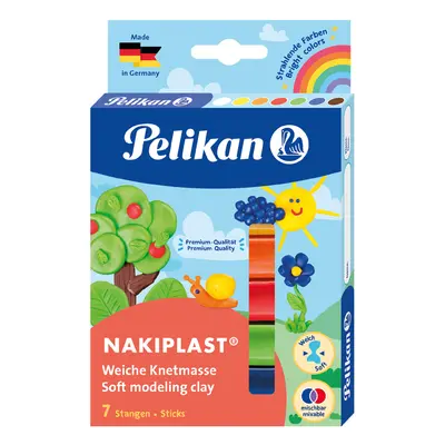 Pelikan hochwertige Wachsknete Nakiplast 196/7, sortiert