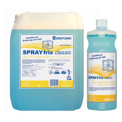 DREITURM Glasreiniger SPRAYFRIS classic, 1 Liter