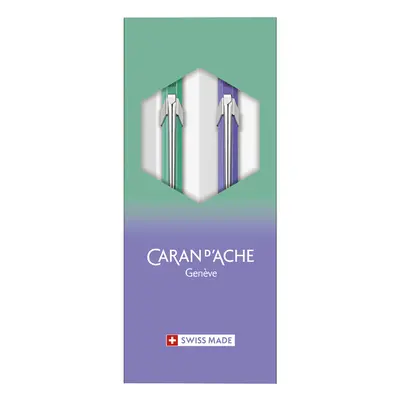 CARAN D, ACHE Schreibgeräte-Set BOREALIS, grün / violett