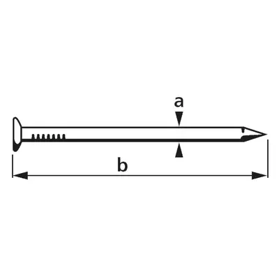 Suki. Drahtstift, Senkkopf, 1,6 x 30 mm, blank, 400 g