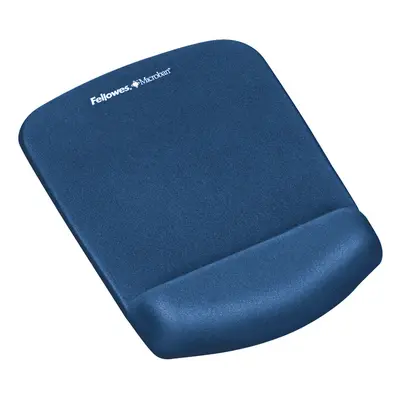 Fellowes Handgelenkauflage PlushTouch mit Mauspad, blau