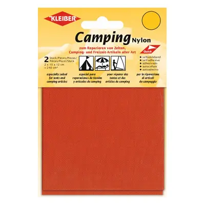 KLEIBER Camping-Flicken, Nylon, selbstklebend, orange