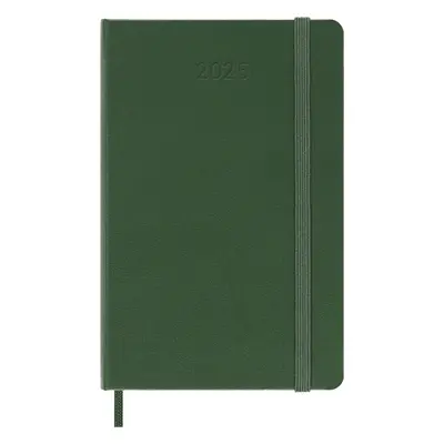 MOLESKINE Taschenkalender 2025, Wochen, P/A6, Hardcover,grün