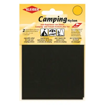 KLEIBER Camping-Flicken, Nylon, selbstklebend, braun