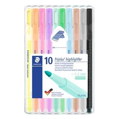 STAEDTLER Textmarker , triplus highlighter, , 10er Etui