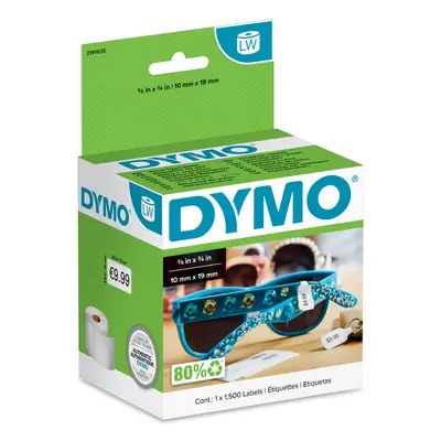 DYMO LabelWriter-Schmuck-Etiketten, 10 x 19 mm, weiß