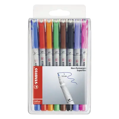 STABILO Nonpermanent-Marker OHPen universal, 8er Etui