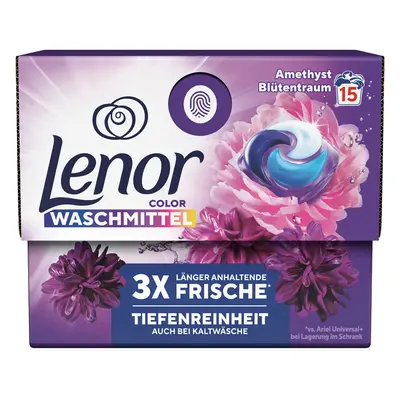 Lenor Waschmittel Pods Amethyst Blütentraum, 15 WL