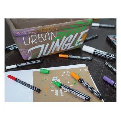 STABILO Acrylmarker FREE T300, 5er Set , Vibrant,