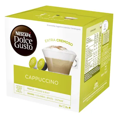 NESCAFE Dolce Gusto Kaffee Kapseln CAPPUCCINO , EXTRA CREMOSO