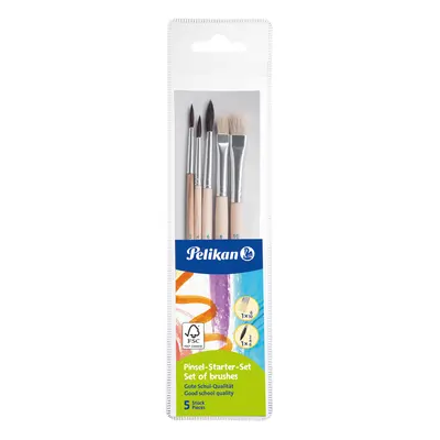 Pelikan Pinsel Starter-Set, 5-teilig