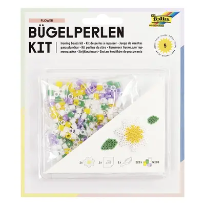 Folia Bügelperlen Starter Set FLOWER - Blume
