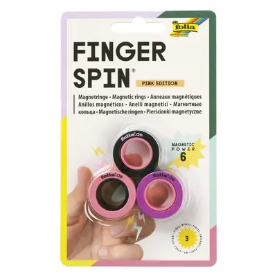 Folia Magnetringe Finger Spin PINK EDITION