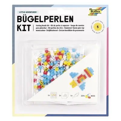 Folia Bügelperlen Starter Set KIDS - Quadrat