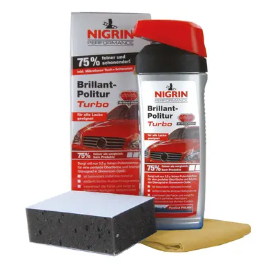 NIGRIN Performance Brillant-Politur Turbo, 500 ml