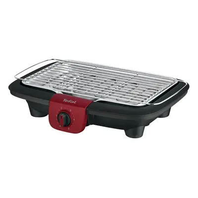 Tefal Elektrogrill Easygrill Adjust BG90E5, schwarz/rot