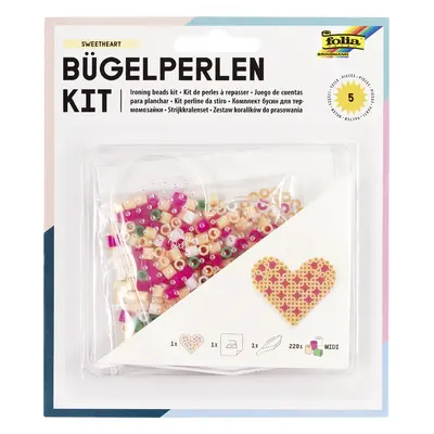 Folia Bügelperlen Starter Set LOVE - Herz