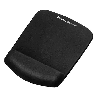 Fellowes Handgelenkauflage PlushTouch mit Mauspad, schwarz