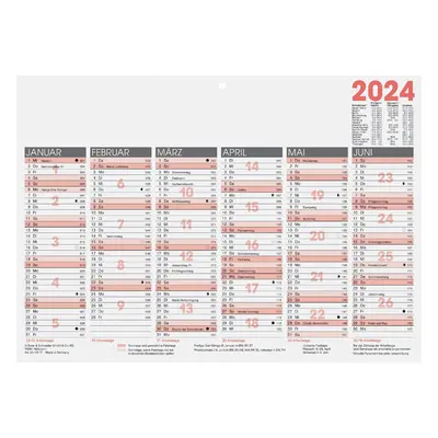 Glocken Tischkalender , Tafelkalender, , 2025, DIN A4 quer