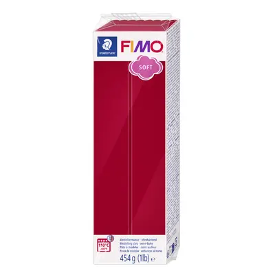 FIMO SOFT Modelliermasse, ofenhärtend, kirschrot, 454 g