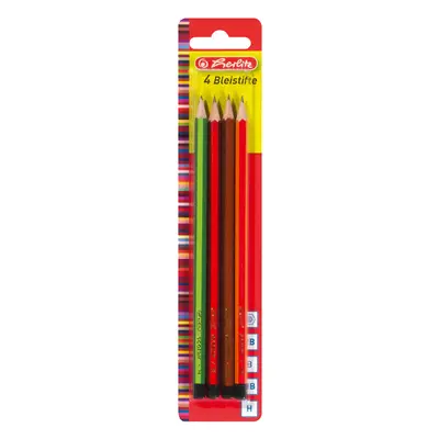 Herlitz Bleistift Scolair, sechseckig, sortiert