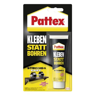 Pattex Kraftkleber Kleben statt Bohren, 50 g Standtube, weiß