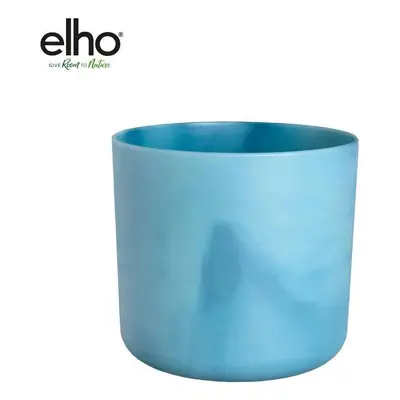 Elho Ocean Round Topf 100% - Recycelter Kunststoff Ø18cm - Atlantikblau oder Pazifikgrün - Indoo