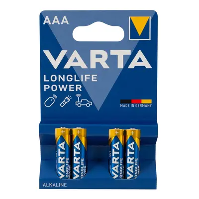 Varta Micro-Batterien, AAA, 4er-Set