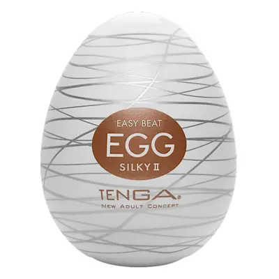 Masturbator „Egg Silky II“ mit neuer Rillenfaden-Stimulationsstruktur