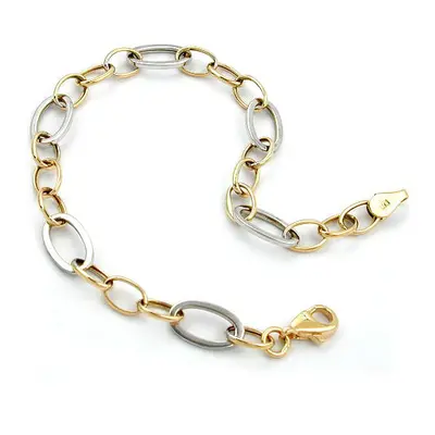 SIGO Armband, Ankerkette oval, Gold 375