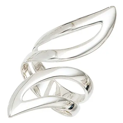 SIGO Damen Ring offen breit 925 Sterling Silber Silberring