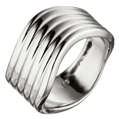 SIGO Damen Ring breit 925 Sterling Silber Silberring