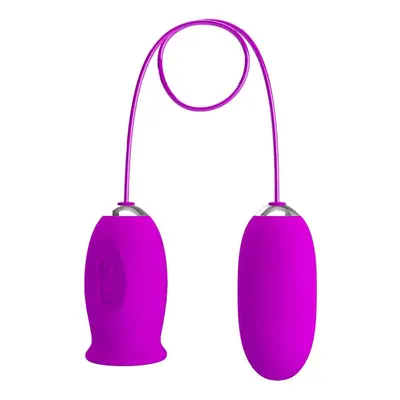 PRETTY LOVE - DAISY DUAL EGG WIEDERAUFLADBARER VIBRATOR LILA