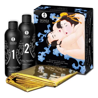 SHUNGA - ORIENTALISCHES BODY-TO-BODY-EROTISCHES MASSAGEGEL MIT EXOTISCHEN FRÜCHTEN