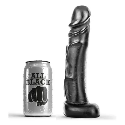 ALL BLACK - DILDO 22 CM