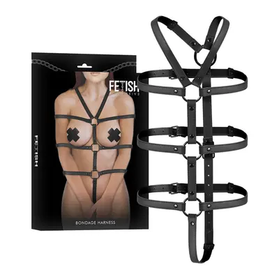 FETISH SUBMISSIVE BONDAGE - VERSTELLBARER GURT FÜR TORSO UND ARME