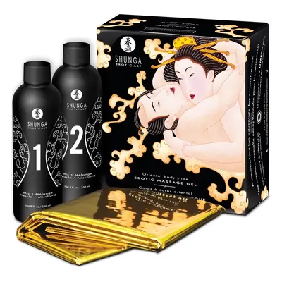 SHUNGA - ORIENTALISCHES MELONE-MANGO-EROTISCHES KÖRPER-ZU-KÖRPER-MASSAGEGEL