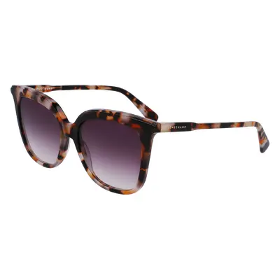 LONGCHAMP Damen LO728S 239 Sonnenbrillen Acetat Havanna Braun Quadratisch Normal Normal