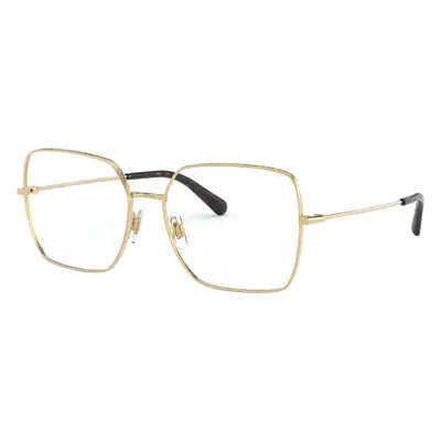 Dolce & Gabbana Damen DG1323 02 Optische Fassungen Metall Gold Transparent Quadratisch Normal