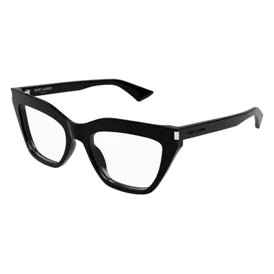SAINT LAURENT Damen SL 760 001 Optische Fassungen Acetat Schwarz Transparent Cat Eye