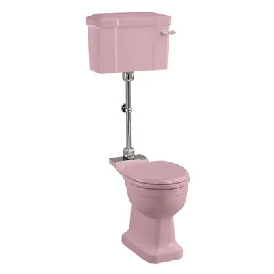 WC Abgang senkrecht/WC Abgang waagrecht Retro/Vintage Serie Burlington Bespoken Chrom/Pink von B